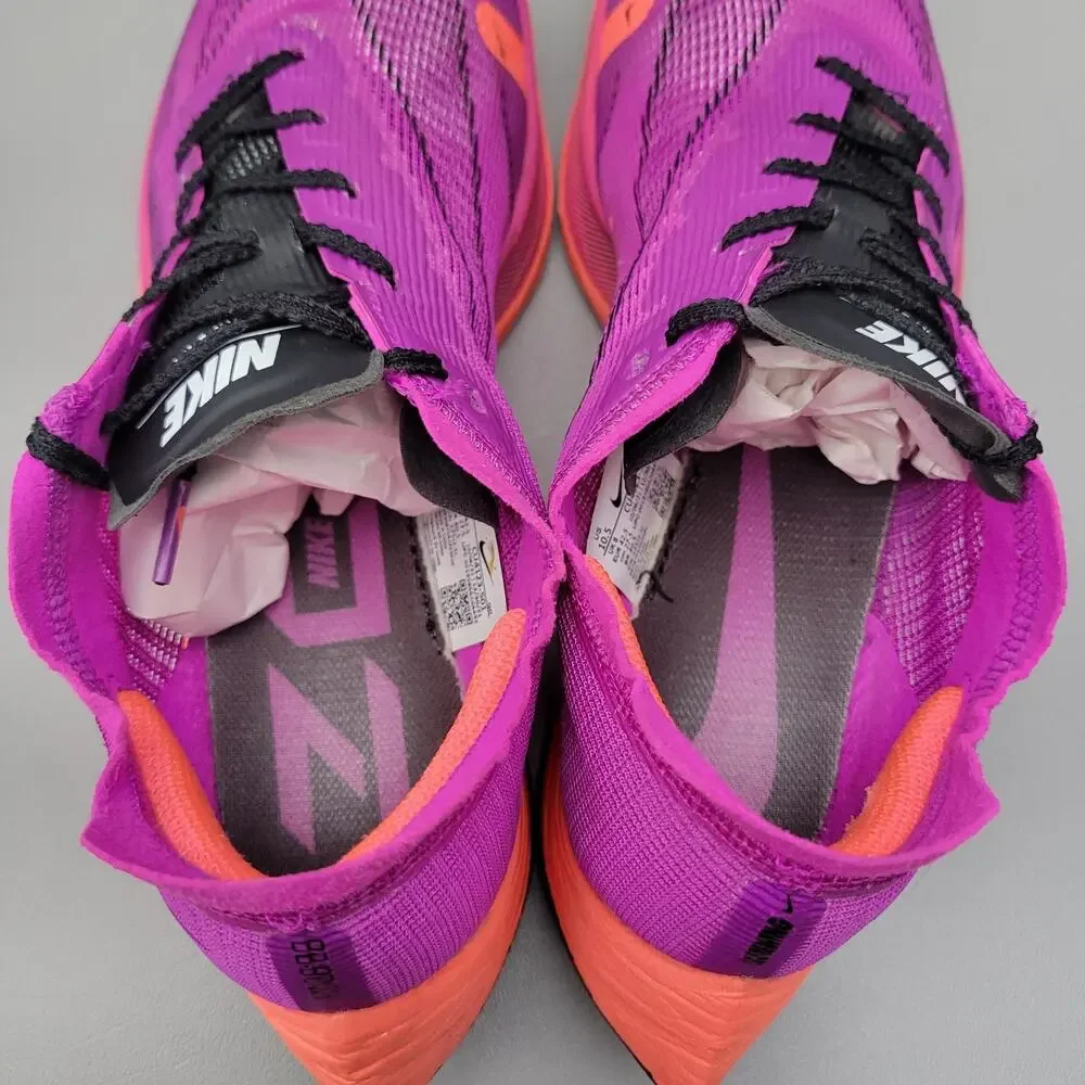 Nike ZoomX Vaporfly Next% 2 Shoes Womens 10.5 Purple Running Sneakers CU4123-501